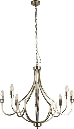 Lampadario-Industrial-Nordico-Loggia-Acciaio-Argento-8-Luci-E14