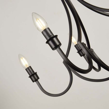 Lampadario-Industrial-Nordico-Loggia-Acciaio-Nero-5-Luci-E14