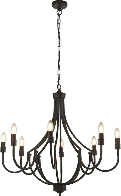 Lampadario-Industrial-Nordico-Loggia-Acciaio-Nero-8-Luci-E14