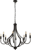 Lampadario-Industrial-Nordico-Loggia-Acciaio-Nero-8-Luci-E14
