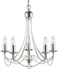 Lampadario-Industrial-Nordico-Maypole-Acciaio-Argento-5-Luci-E14