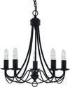 Lampadario-Industrial-Nordico-Maypole-Acciaio-Nero-5-Luci-E14