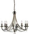 Lampadario-Industrial-Nordico-Maypole-Acciaio-Ottone-8-Luci-E14