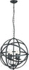 Lampadario-Industrial-Nordico-Orbita-Acciaio-Nero-4-Luci-E14