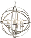 Lampadario-Industrial-Nordico-Orbita-Ferro-Argento-6-Luci-E14