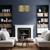 Lampadario-Industrial-Nordico-Rete-Acciaio-Oro-3-Luci-E27