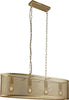 Lampadario-Industrial-Nordico-Rete-Acciaio-Oro-4-Luci-E27