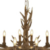 Lampadario-Industrial-Nordico-Stag-Acciaio-Marrone-12-Luci-E14