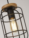 Lampadario-Industrial-Nordico-Visione-Acciaio-Nero-Marrone-3-Luci-E27