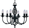 Lampadario-Industrial-Nordico-Zanzibar-Acciaio-Nero-6-Luci-E14