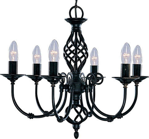 Lampadario-Industrial-Nordico-Zanzibar-Acciaio-Nero-6-Luci-E14