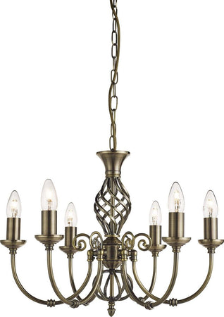 Lampadario-Industrial-Nordico-Zanzibar-Acciaio-Ottone-6-Luci-E14