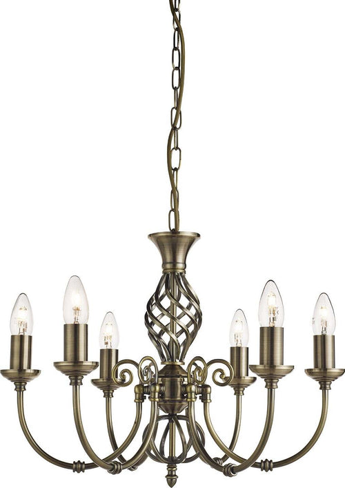 Lampadario-Industrial-Nordico-Zanzibar-Acciaio-Ottone-6-Luci-E14