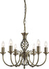 Lampadario-Industrial-Nordico-Zanzibar-Acciaio-Ottone-6-Luci-E14
