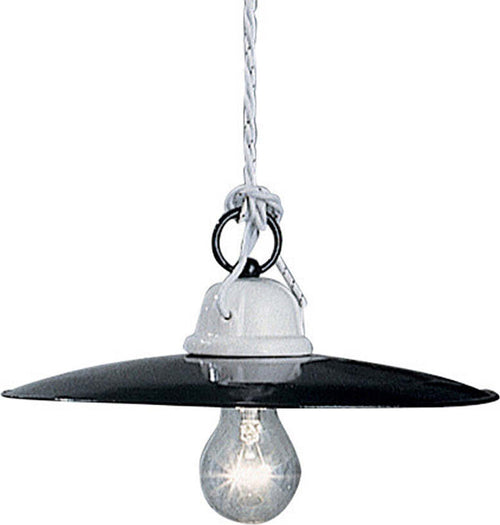 Lampadario-Industrial-Potenza-Ferro-E-Ceramica-Nero-Diam.-30Cm-1-Luce-E27