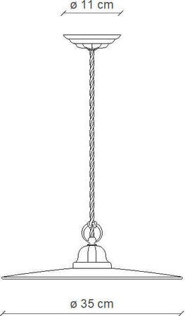 Lampadario-Industrial-Potenza-Ferro-E-Ceramica-Nero-Diam.-35Cm-1-Luce-E27