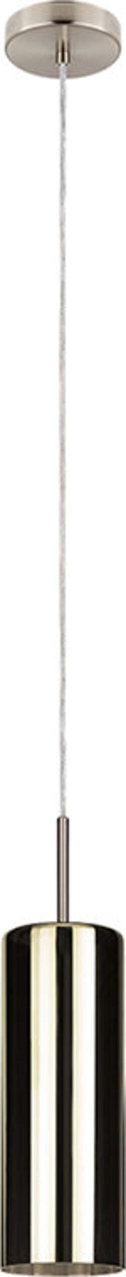 Lampadario-Industrial-Selvino-1-Luce-Acciaio-Grigio-Opaco-Diffusore-Oro