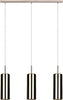 Lampadario-Industrial-Selvino-3-Luci-Acciaio-Grigio-Opaco-Diffusore-Oro
