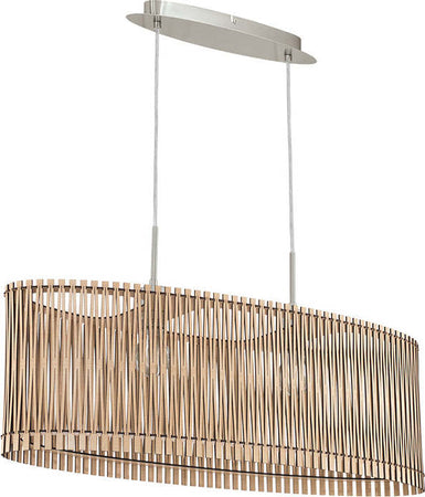 Lampadario-Industrial-Sendero-2-Luci-Acciaio-Grigio-Opaco-Diffusore-Acero