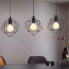 Lampadario-Industrial-Straiton-3-Luci-Acciaio-Nero