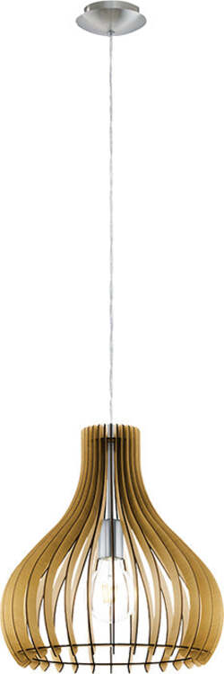 Lampadario-Industrial-Tindori-1-Piccolo-Luce-Acciaio-Grigio-E-Nichel-Opaco
