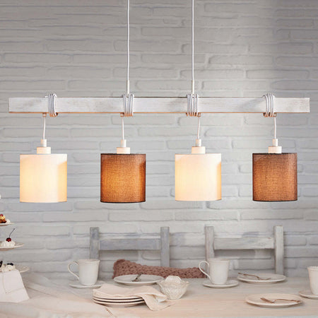 Lampadario-Industrial-Townshend-2-4-Luci-Metallo-Bianco-E-Bianco-Patinato