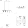 Lampadario-Industrial-Townshend-4-4-Luci-Acciaio-Marrone-Invecchiato-E-Nero