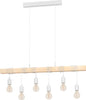 Lampadario-Industrial-Townshend-6-Luci-Acciaio-Bianco