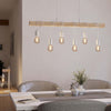 Lampadario-Industrial-Townshend-6-Luci-Acciaio-Bianco