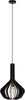 Lampadario-Industrial-Velasco-1-Luce-Acciaio-Nero-Diffusore-Nero