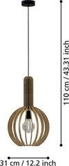 Lampadario-Industrial-Velasco-1-Luce-Acciaio-Nero-Diffusore-Tondo