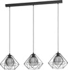 Lampadario-Industrial-Vernham-3-Luci-Acciaio-Nero