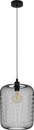 Lampadario-Industrial-Wrington-1-Luce-Acciaio-Nero