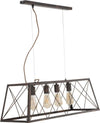 Lampadario Industry Cm 78X30X26,5 Illuminazione/Illuminazione per interni/Lampadari lampade a sospensione e plafoniere/Lampadari Led Mall Home - Napoli, Commerciovirtuoso.it