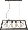 Lampadario Industry Cm 78X30X26,5 Illuminazione/Illuminazione per interni/Lampadari lampade a sospensione e plafoniere/Lampadari Led Mall Home - Napoli, Commerciovirtuoso.it
