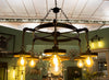 Lampadario Ingranaggio Cm 85X30 Illuminazione/Illuminazione per interni/Lampadari lampade a sospensione e plafoniere/Lampadari Led Mall Home - Napoli, Commerciovirtuoso.it