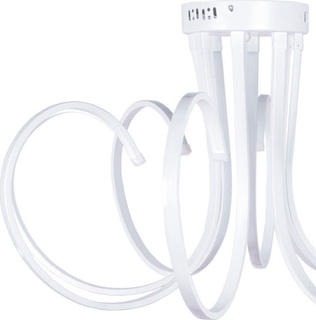 LAMPADARIO LAMPADA 8 NEON LUCE LED SOFFITTO SOSPENSIONE PENDENTE MODERNO DESIGN  Trade Shop italia - Napoli, Commerciovirtuoso.it