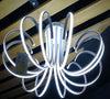Lampadario-Lampada-8-Neon-Luce-Led-Soffitto-Sospensione-Pendente-Moderno-Design
