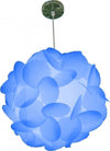 Lampadario-Lampada-A-Sospensione-Rotondo-Moderno-Effetto-Origami-Fantasia-E27