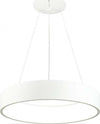 Lampadario Lampada Anello Argento 45cm Luce Led Soffitto Sospensione Pendente Lampadari Trade Shop italia - Napoli, Commerciovirtuoso.it