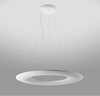 LAMPADARIO LAMPADA ANELLO LUCE LED SOFFITTO SOSPENSIONE PENDENTE MODERNO DESIGN Illuminazione/Illuminazione per interni/Lampadari lampade a sospensione e plafoniere/Lampadari Trade Shop italia - Napoli, Commerciovirtuoso.it