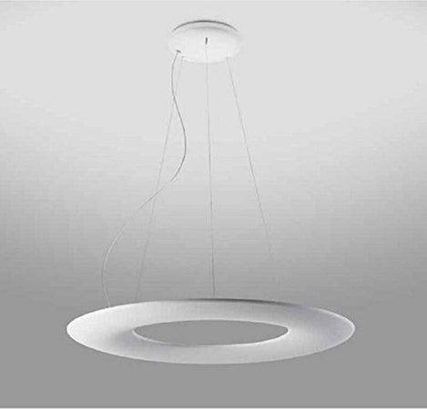 LAMPADARIO LAMPADA ANELLO LUCE LED SOFFITTO SOSPENSIONE PENDENTE MODERNO DESIGN Illuminazione/Illuminazione per interni/Lampadari lampade a sospensione e plafoniere/Lampadari Trade Shop italia - Napoli, Commerciovirtuoso.it