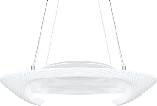 LAMPADARIO LAMPADA DISCO ANELLO TONDO LUCE LED SOFFITTO SOSPENSIONE PENDENTE MODERNO  Trade Shop italia - Napoli, Commerciovirtuoso.it