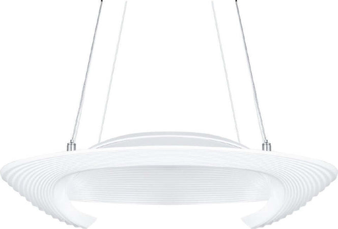 LAMPADARIO LAMPADA DISCO ANELLO TONDO LUCE LED SOFFITTO SOSPENSIONE PENDENTE MODERNO  Trade Shop italia - Napoli, Commerciovirtuoso.it