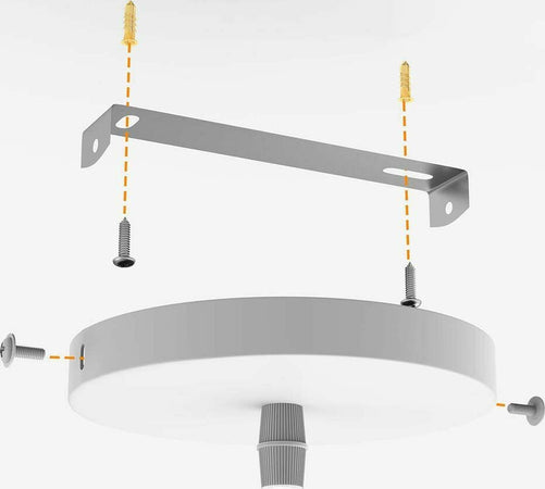 Lampadario Lampada Sospensione Cubo 18cm Design Moderno Paralume Metallo Bianco Casa, arredamento e bricolage > Illuminazione da interno > Lampadari Trade Shop italia - Napoli, Commerciovirtuoso.it