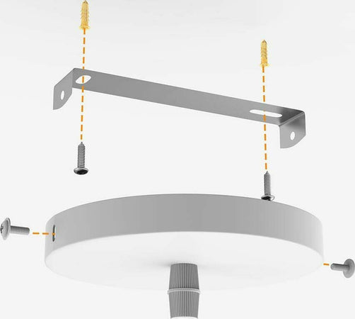 Lampadario Lampada Sospensione Cubo 28cm Design Moderno Paralume Metallo Bianco Casa, arredamento e bricolage > Illuminazione da interno > Lampadari Trade Shop italia - Napoli, Commerciovirtuoso.it