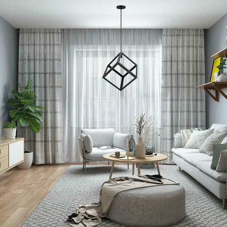 Lampadario Lampada Sospensione Cubo 28cm Design Moderno Paralume Metallo Nero Casa, arredamento e bricolage > Illuminazione da interno > Lampadari Trade Shop italia - Napoli, Commerciovirtuoso.it