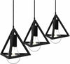 Lampadario Lampada Sospensione Piramide 18cm Design Moderno Paralume Nero Casa, arredamento e bricolage > Illuminazione da interno > Lampadari Trade Shop italia - Napoli, Commerciovirtuoso.it