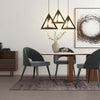 Lampadario Lampada Sospensione Piramide 25cm Design Moderno Paralume Nero Casa, arredamento e bricolage > Illuminazione da interno > Lampadari Trade Shop italia - Napoli, Commerciovirtuoso.it