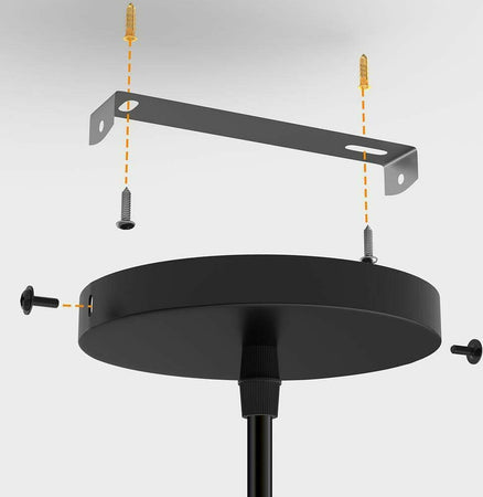 Lampadario Lampada Sospensione Piramide 25cm Design Moderno Paralume Nero Casa, arredamento e bricolage > Illuminazione da interno > Lampadari Trade Shop italia - Napoli, Commerciovirtuoso.it